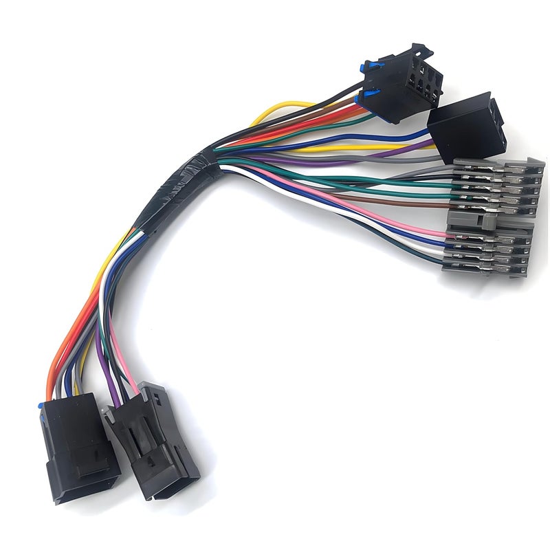 JUNRUO A/C Heater Climate Temperature Control Wire Harness Fit 1995 Chevy Silverado Truck C/K with Rear Defrost Option，Convert 1996-1999 Unit in 1995 Vehicle - Image 1